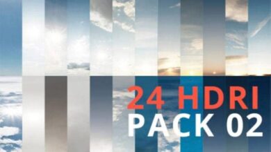 3D Collective – Real Light 24 HDRI Pro Pack 2 8K