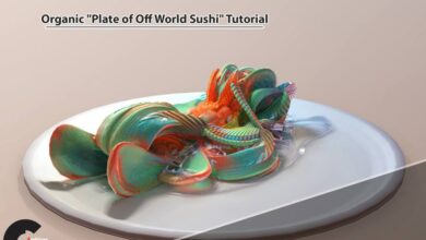 Artstation – Organic Plate of Off World Sushi Tutorial