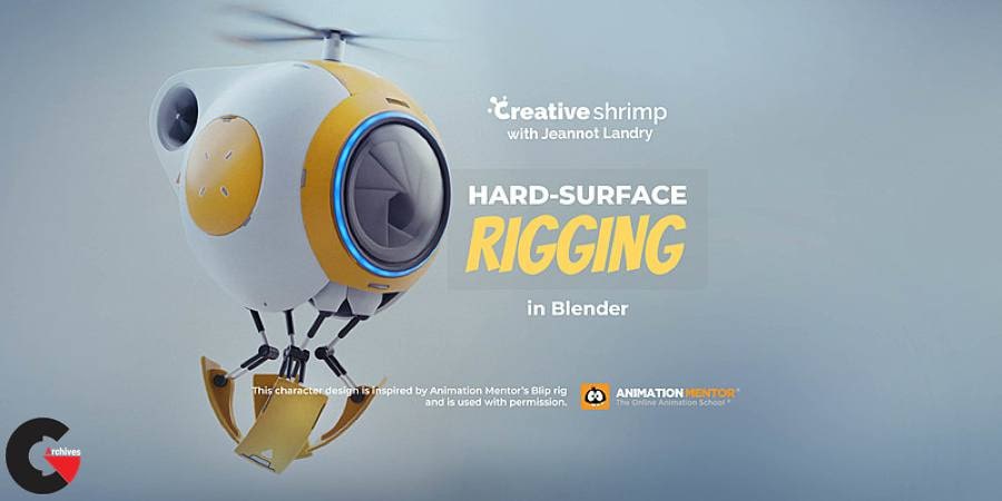Blender Market – Hard Surface Rigging In Blender