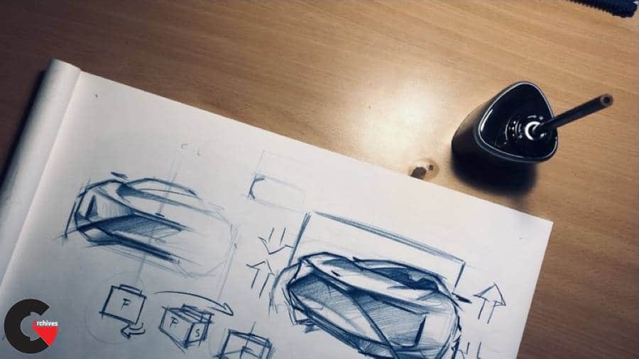 DESIGNER'S ESSENTIAL (How to Sketch Cars in Different Perspective)