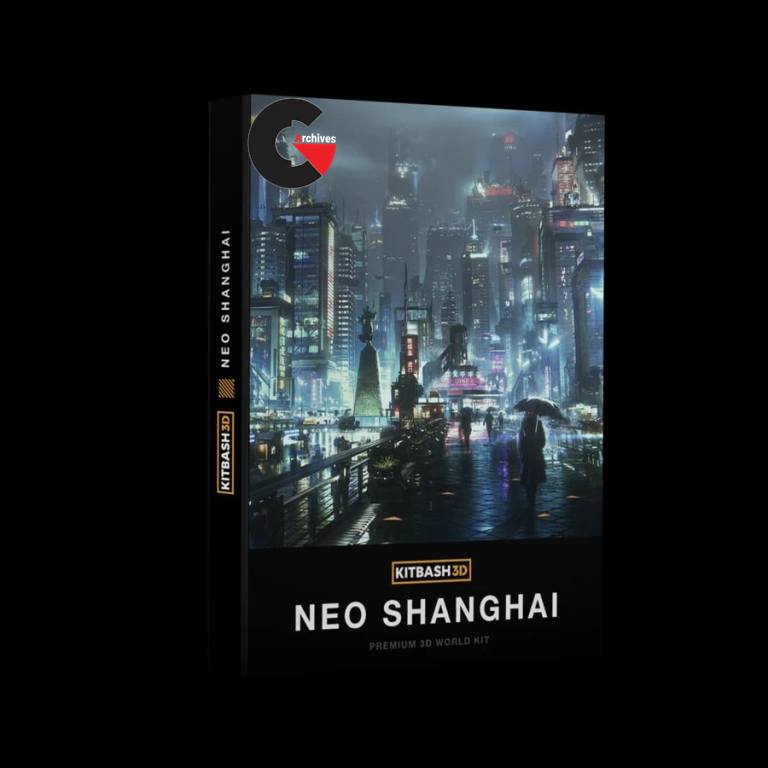 Kitbash3D – Neo Shanghai