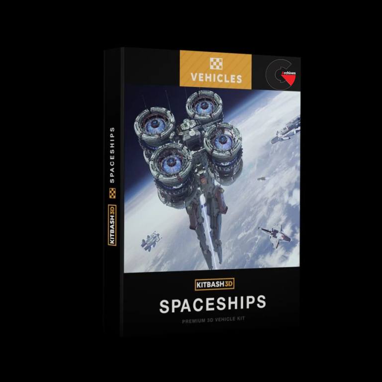 Kitbash3D – Veh Spaceships