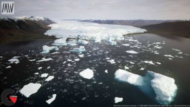 Unreal Engine - Arctic Greenland Landscape