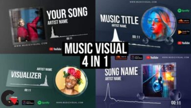 Videohive – Glass Audio React Music Visualizer
