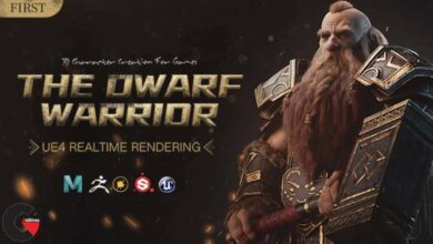 yiihuu - The Dwarf Warrior 3D Character Creation For Game