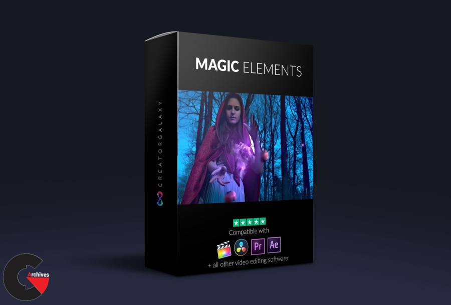 CreatorGalaxy – 4K Magic Elements Bundle