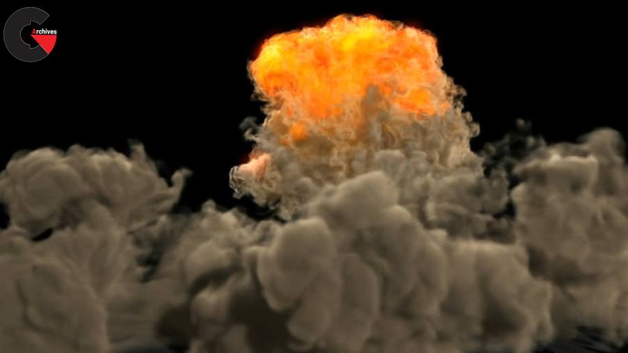 Exploring Different Explosion Types in 3ds Max and FumeFX