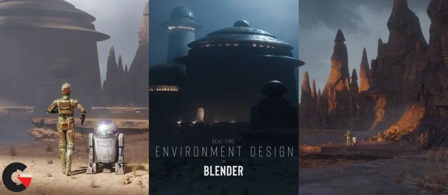 Gumroad - Real-time Environment Design in Blender