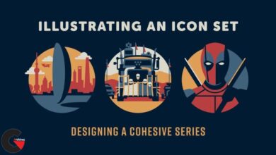 Skillshare - Illustrating an Icon Set Design a Cohesive Series