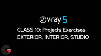 Skillshare – Vray 5 Class 10 Exterior, Interior and Studio Scene