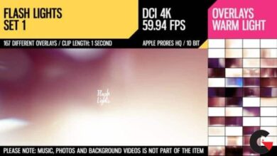Videohive – Flash Lights 4K Set 1