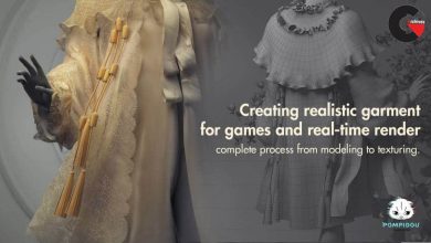 ArtStation – Creating realistic garment in for games & realtime render