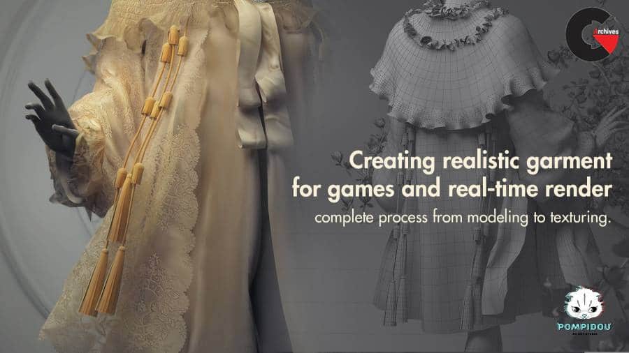 ArtStation – Creating realistic garment in for games & realtime render