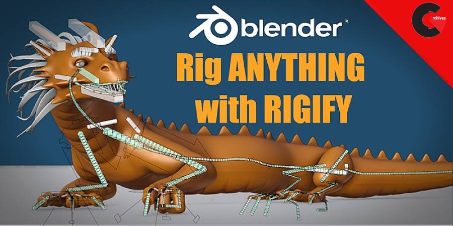 Blender Market – Rig Anything With Rigify