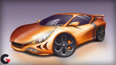 Creating Automotive Concepts in SketchBook Pro