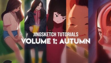 Gumroad - Jingsketch Tutorials Volume 1: Autumn