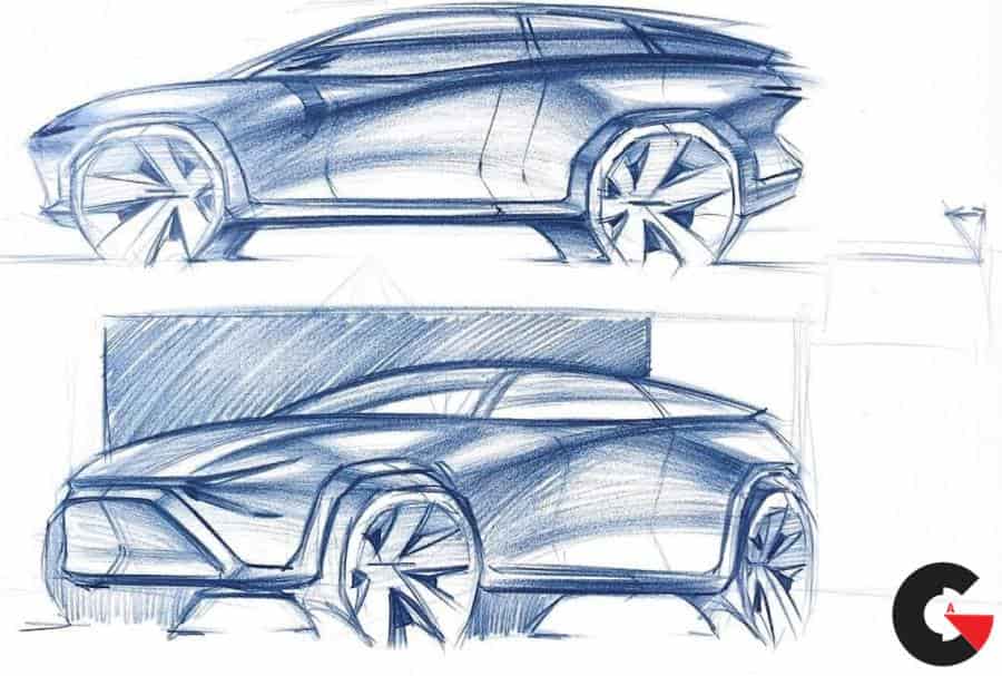 How to Sketch Car Like a Professional Automotive Designer with Pencil