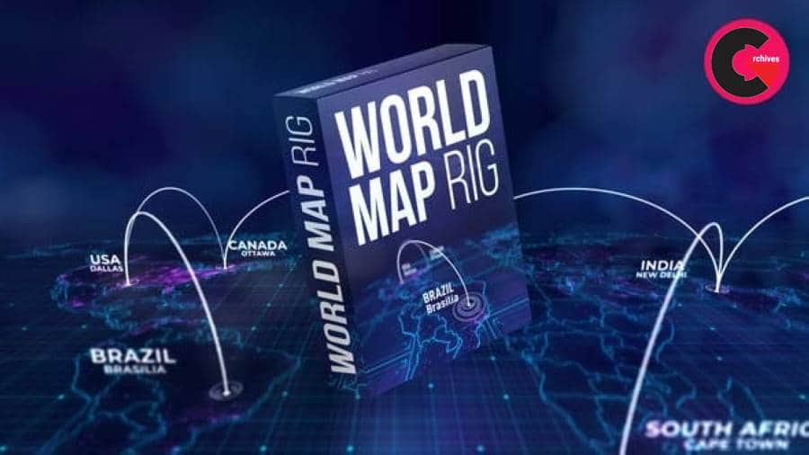 Videohive – World Map Rig 27809779