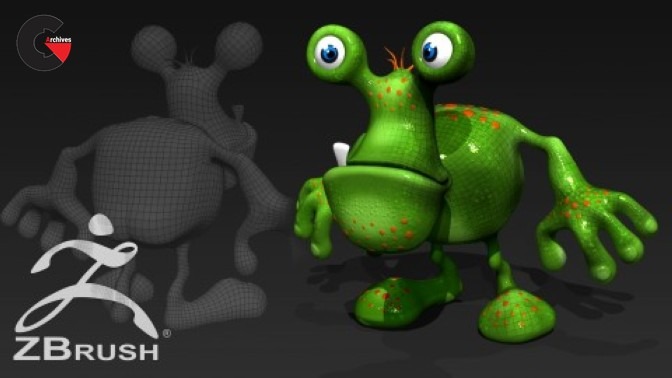 Udemy- Become a ZBrush Master: Create Your Own Toon 3D Characters