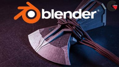 Blender create Thor's Stormbreaker from start to finish