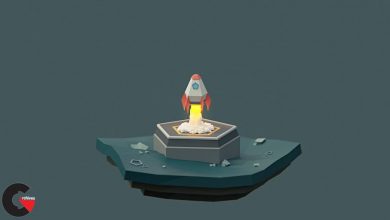 Build and Animate a Low Poly Rocket in Blender 2.8 for Beginners