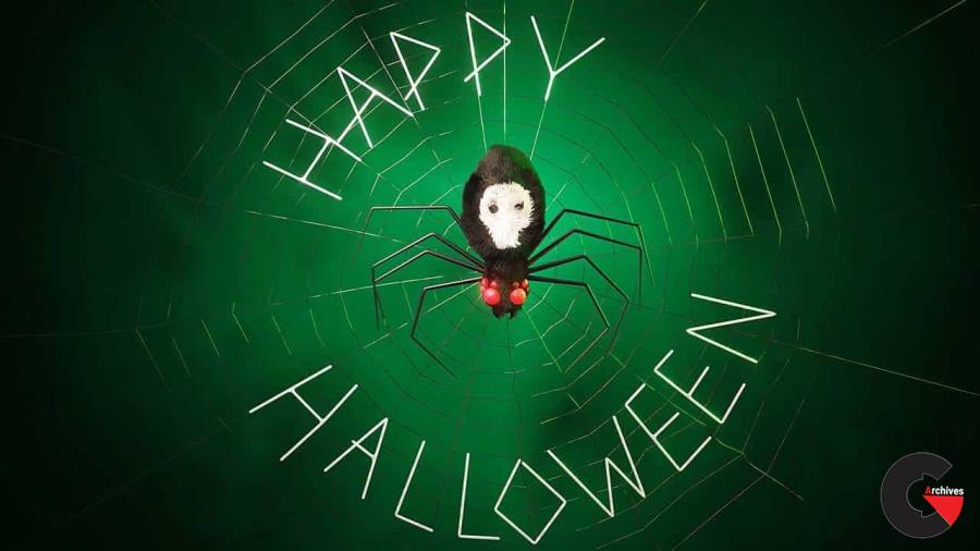 Creating an Animated Spooky Spider in Blender 2.9