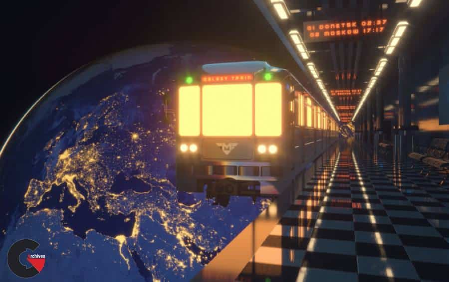 Skillshare – Create A Space Train Scene With Cinema 4D & Redshift Render