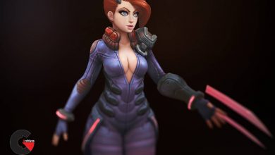 Cubebrush - 3D Hand-painted Character For Games