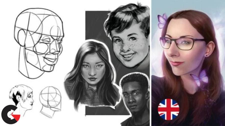 Digital Portrait Drawing for Beginners and Advanced Students