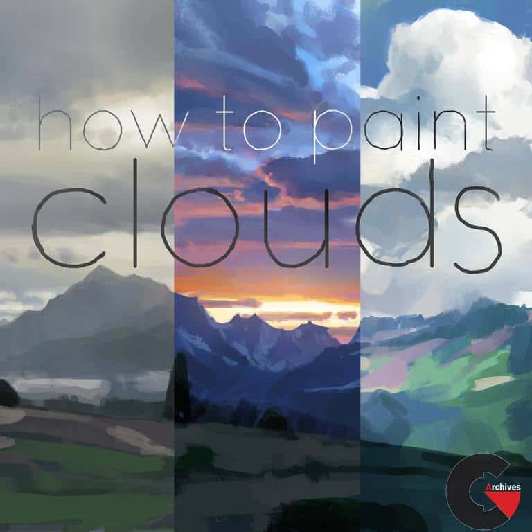 Gumroad – How to Paint Clouds, BUNDLE by John Wallin Liberto