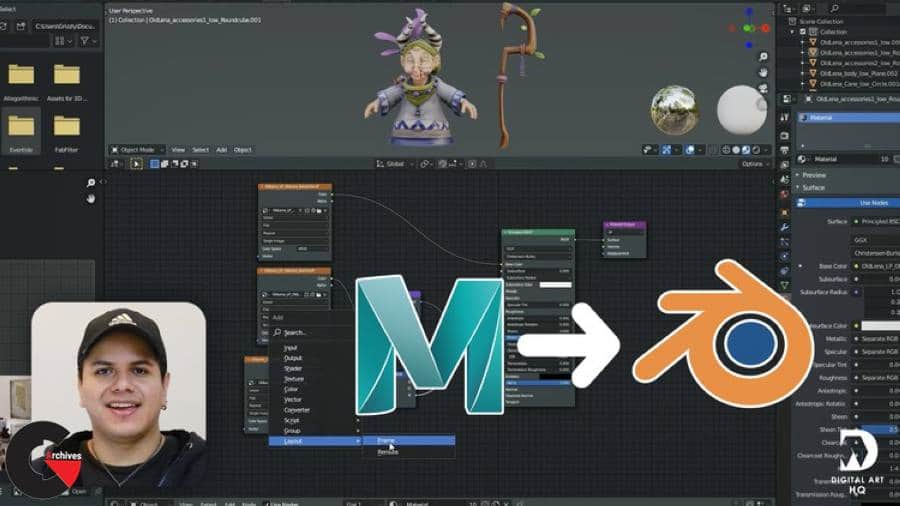 verb Too Distant Learning Blender for Maya Artists | Making the Jump - CGArchives
