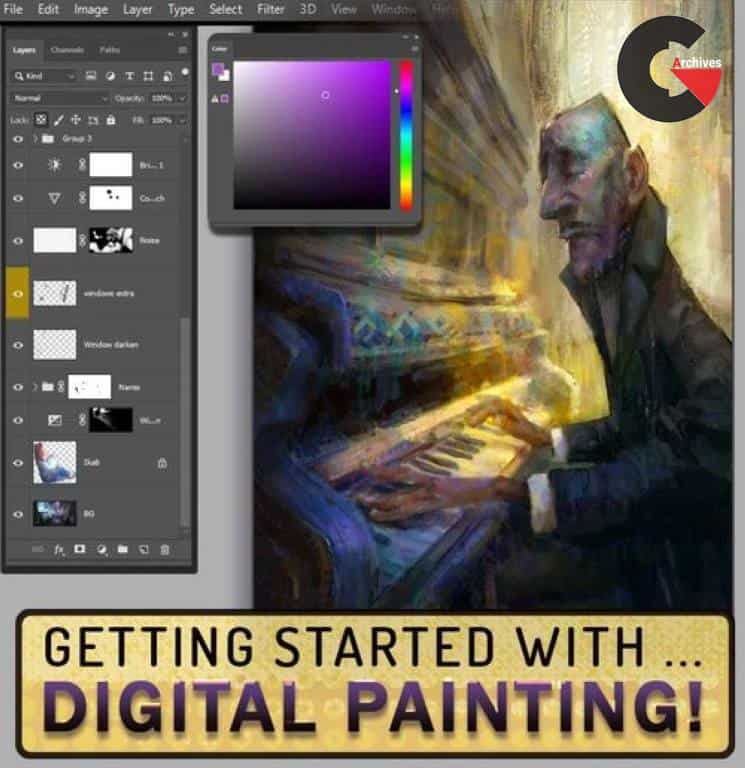 Marco Bucci - Getting Started with Digital Painting