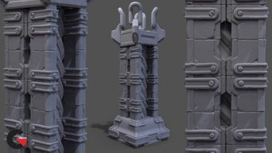 Sculpting Modular Structures in ZBrush