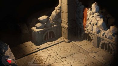 Texturing a Stylized Game Environment in Photoshop