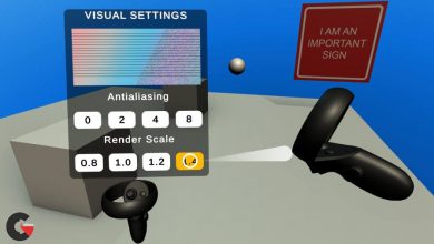 Unity Building VR User Interfaces