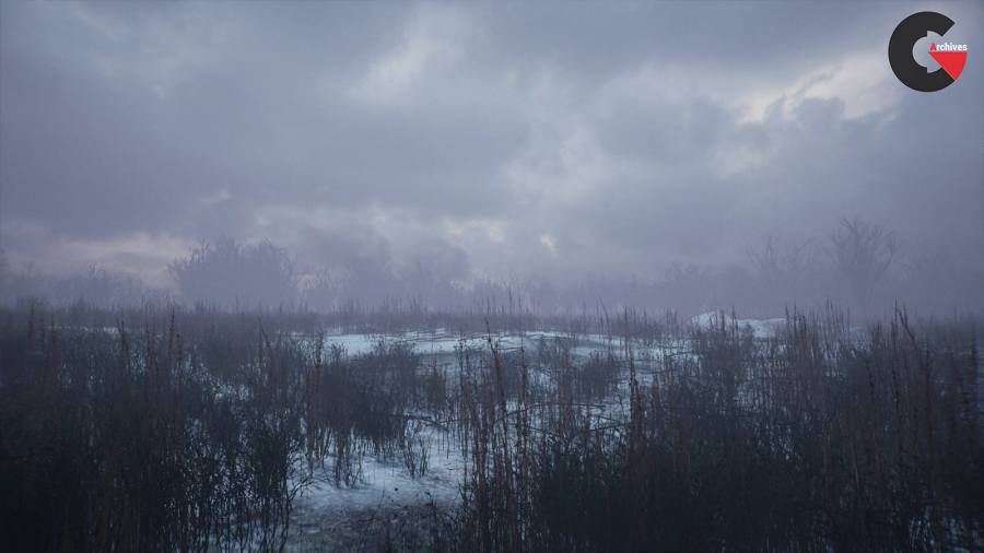 Unreal Engine - Bleak Winter Park 