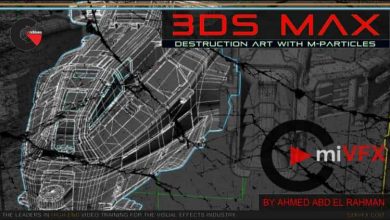 cmiVFX - 3DS Max Destruction Art with M-Particle
