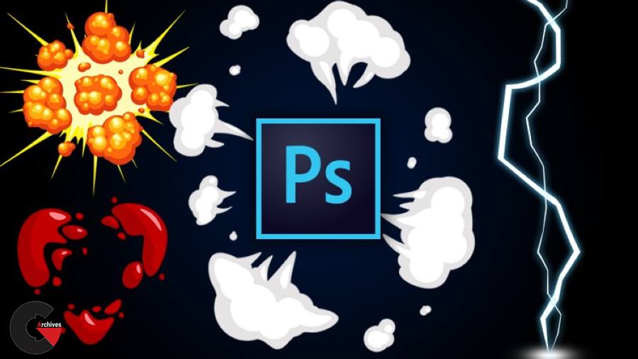 2D Explosion Animations Make Cartoony VFX in Photoshop - CGArchives