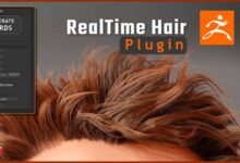 ArtStation Marketplace – Real-time Hair ZBrush Plugin