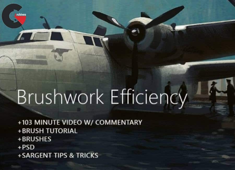 Artstation – Brush Efficiency – Photoshop by Jarod Erwin