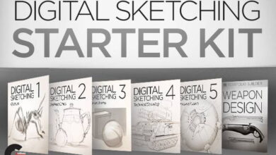 Ctrl+paint Digital Sketching Starter Kit