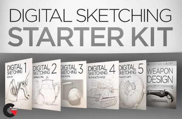 Ctrl+paint Digital Sketching Starter Kit