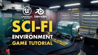 Flipped Normals - Sci-Fi Game Environment in Blender & UE4
