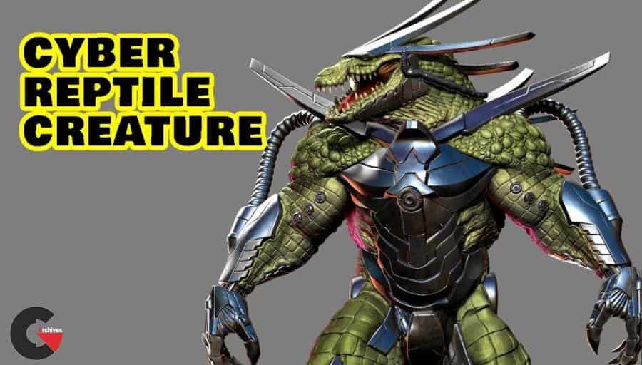 FlippedNormals – Cyber Reptile Creature Course Volume 1 & Volume 2