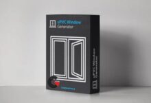Gumroad – uPVC Window Generator for 3ds Max