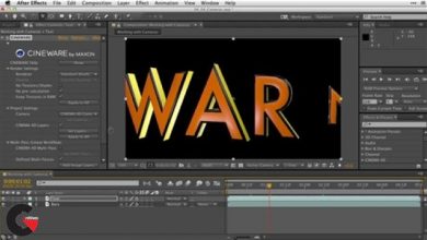 Logo Animation and Compositing with CINEMA 4D and After Effects