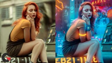 PSDBOX - Cyberpunk – Colorful Manipulation