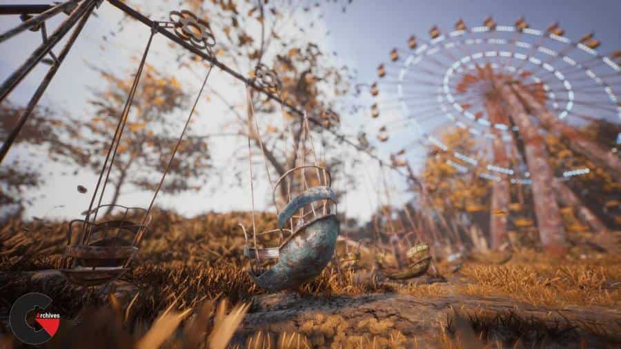 Unreal Engine - Abandoned Amusement Park