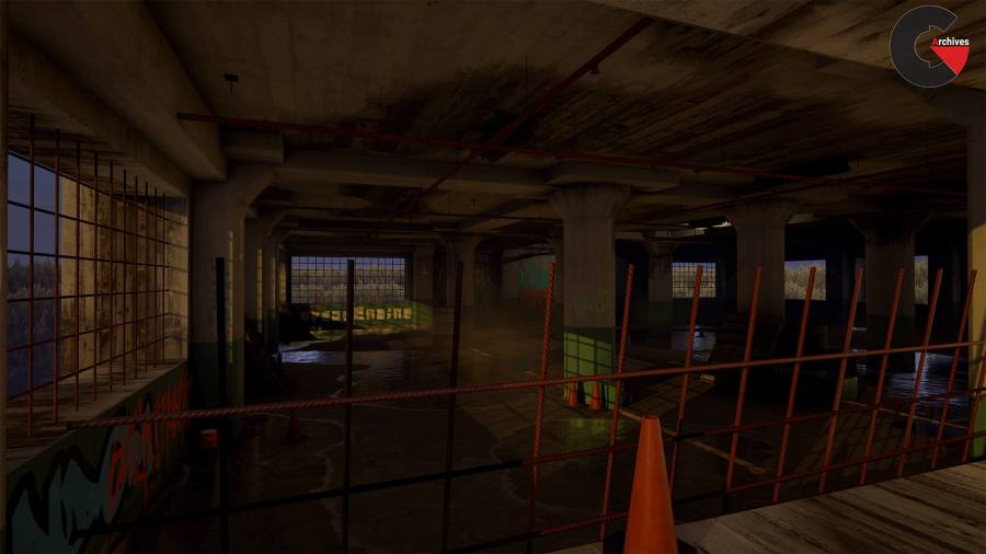 Unreal Engine - Abandoned Parking Garage