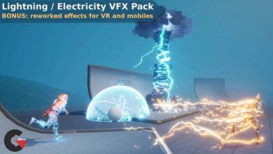 Unreal Engine - Lightning Electricity VFX Pack